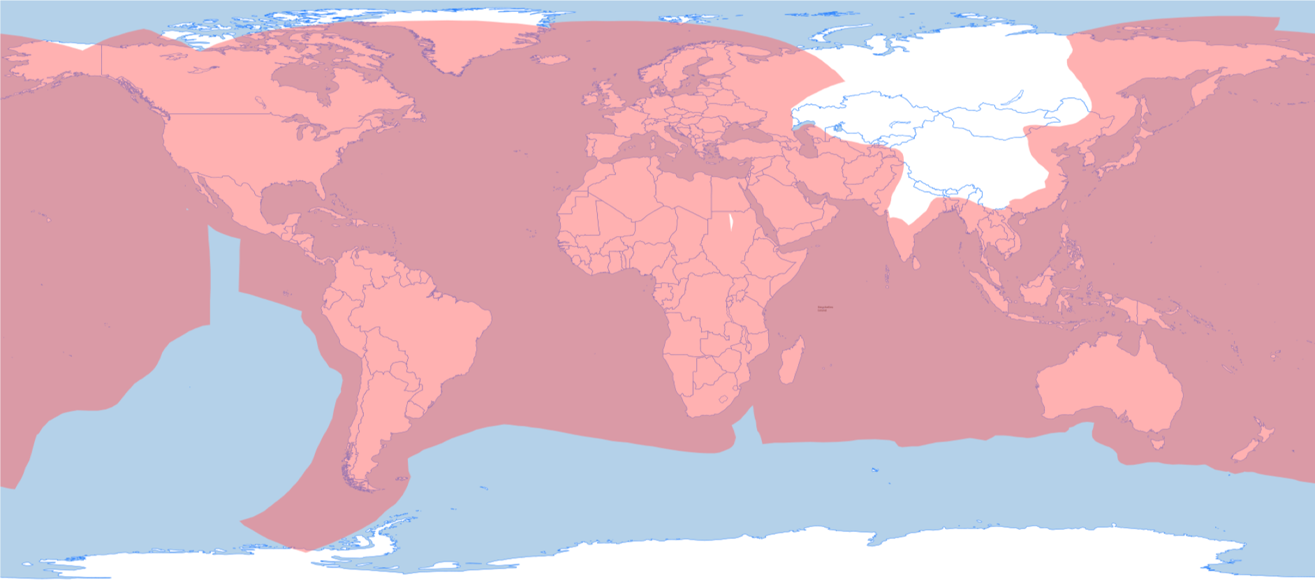 Global KU Band VSAT Coverage