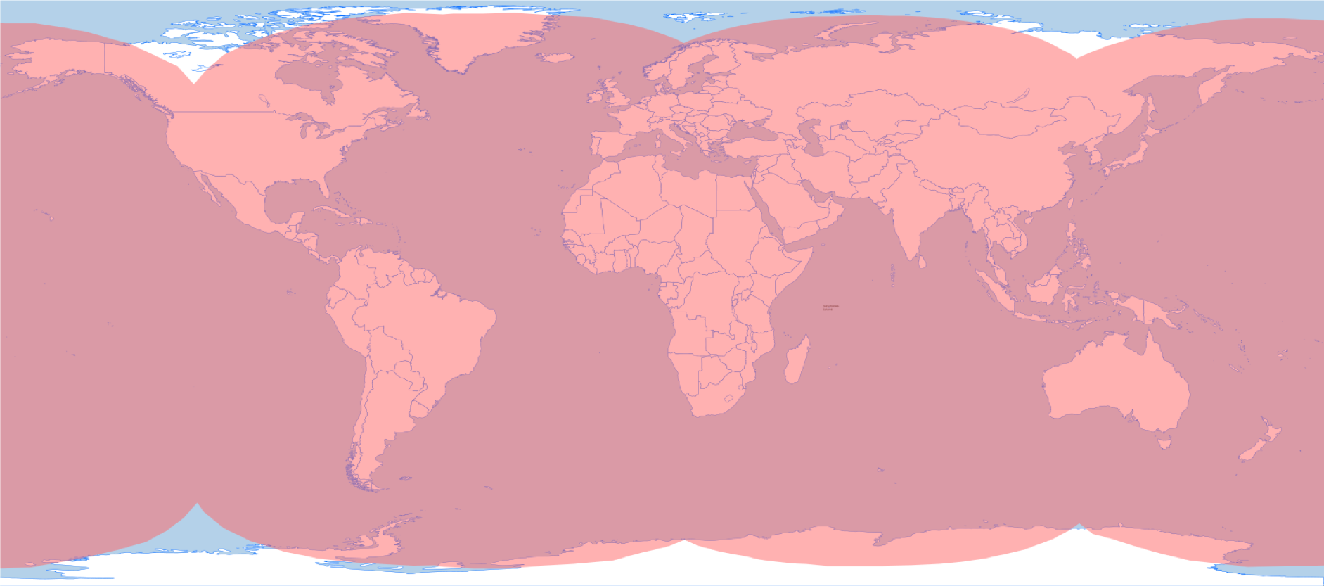 Global C Band VSAT Coverage